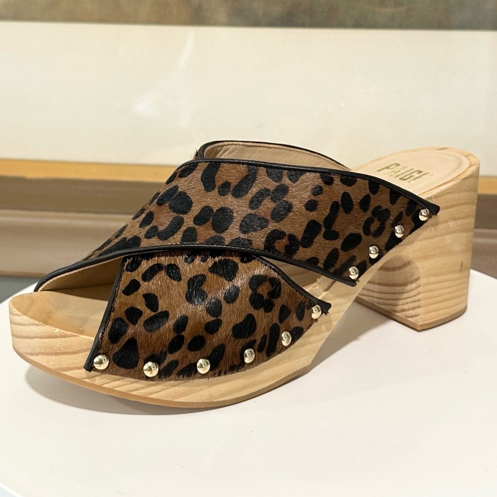 🌸PAIGE🌸 Jules Genuine Calf Hair Mule Size: 6 - Picture 4 of 13